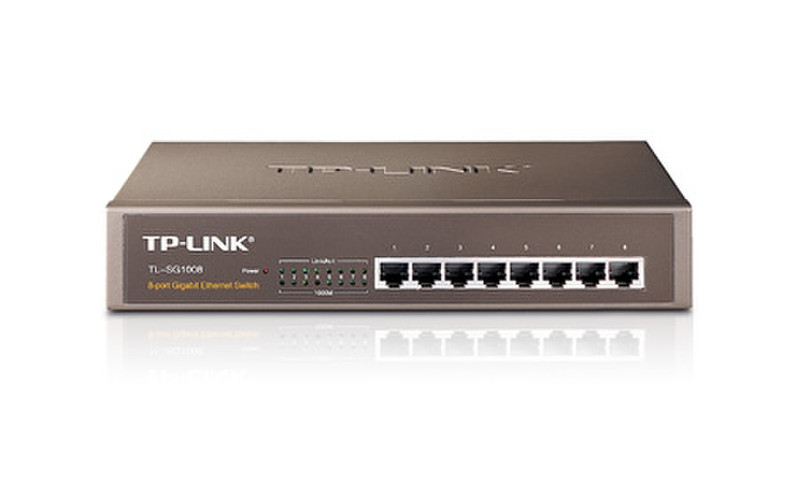 TP-LINK TL-SG1008 ungemanaged Netzwerk-Switch