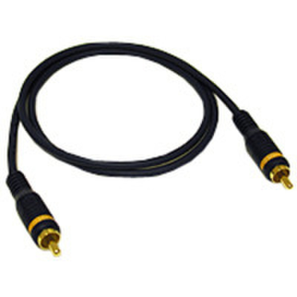C2G Velocity RCA Video Cable, 6ft 1.83m RCA RCA Black composite video cable