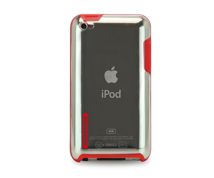 TuneWear IT4-TUN-SHELL-RF04 Cover Red,Transparent MP3/MP4 player case