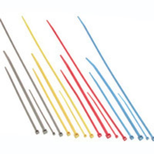 C2G 11.5in Nylon Cable Ties - Yellow 100pk Nylon Yellow cable tie