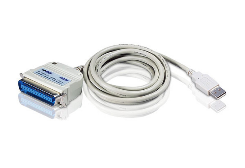 Aten UC1284B 1.8m USB A Weiß USB Kabel