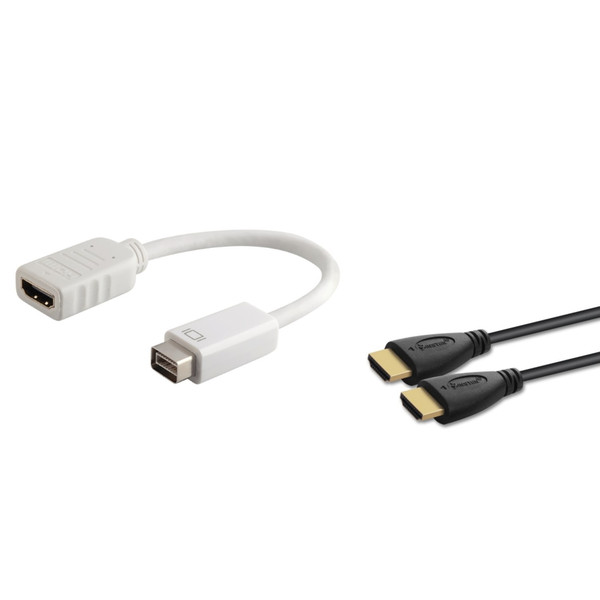 eForCity 407040 3м HDMI HDMI Черный, Белый HDMI кабель