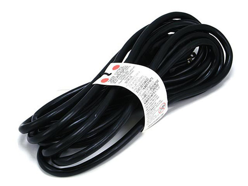Monoprice 105301 4.5m NEMA 1-15P NEMA 5-15R Black power cable