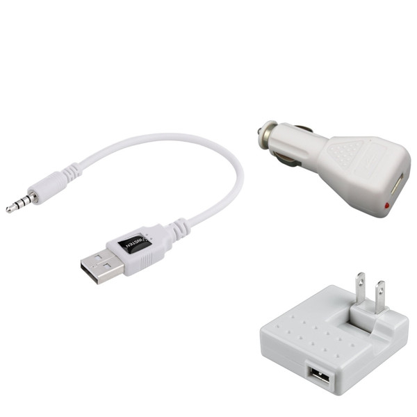 eForCity 237091 Auto,Indoor White mobile device charger