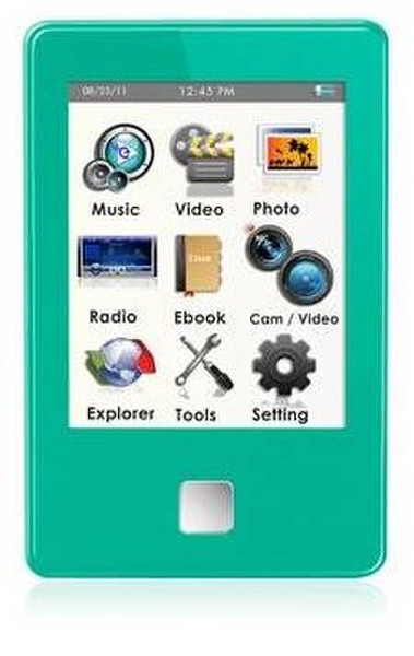 Ematic EM804VID MP3 4GB Green
