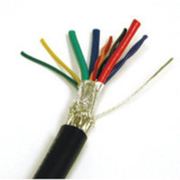 C2G Bulk Plenum-Rated SVGA Cable (UXGA) 304.8m Schwarz VGA-Kabel