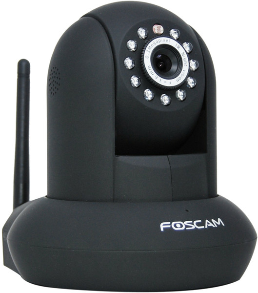 Foscam FI8910WB IP security camera Innenraum Schwarz Sicherheitskamera