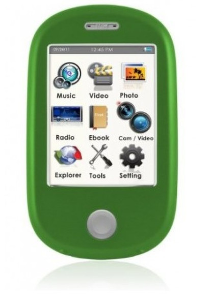 Ematic EM638VID MP3 8GB Green