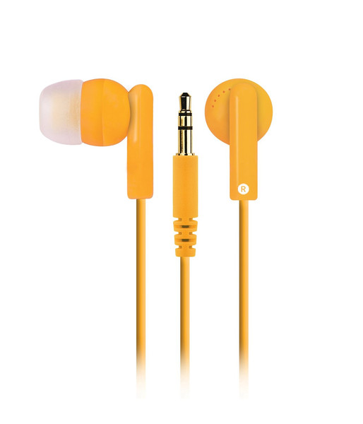 Merkury Innovations M-HP2035 Intraaural In-ear Orange headphone