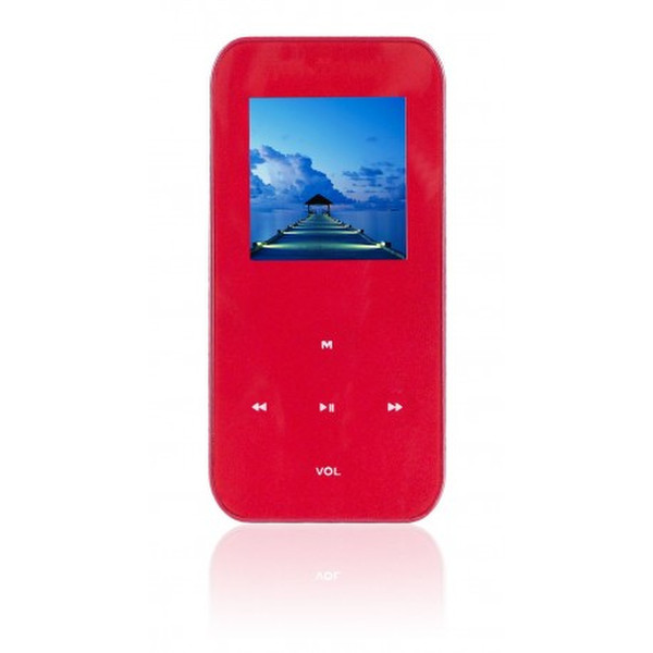 Ematic 4GB Video MP3 Player MP3 4GB Red