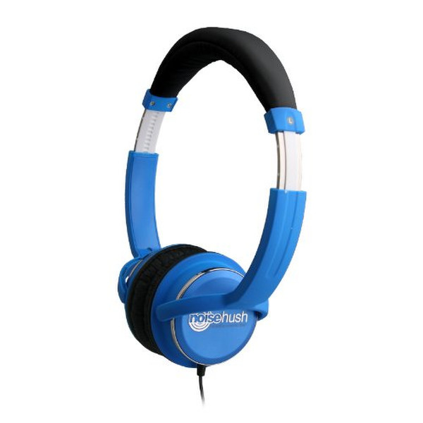 NoiseHush NX26 Binaural Kopfband Blau