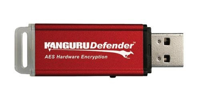 Kanguru 4GB Defender 4GB USB 2.0 Type-A Red USB flash drive