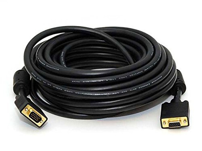 Monoprice 103620 10.6м VGA (D-Sub) VGA (D-Sub) Черный VGA кабель