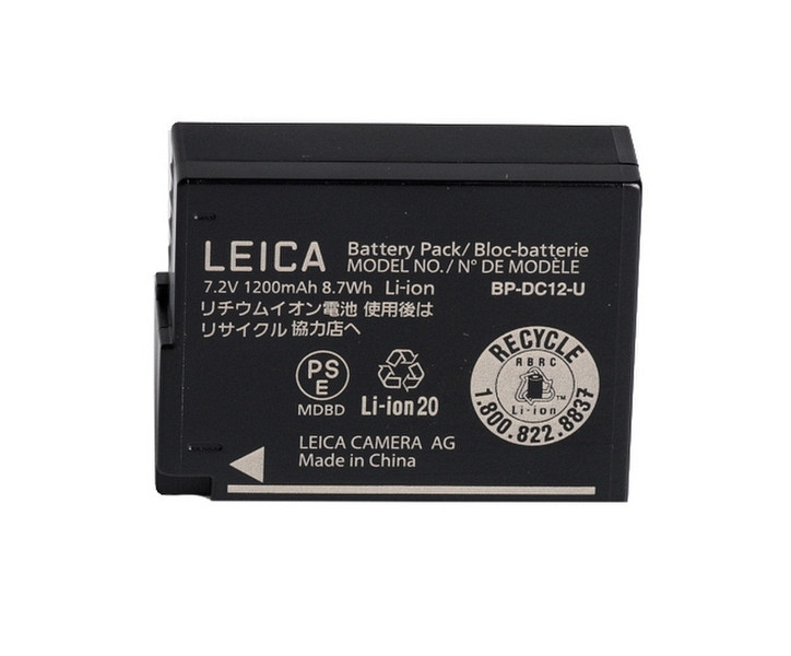 Leica 18729 Литий-ионная 1200мА·ч 7.2В аккумуляторная батарея