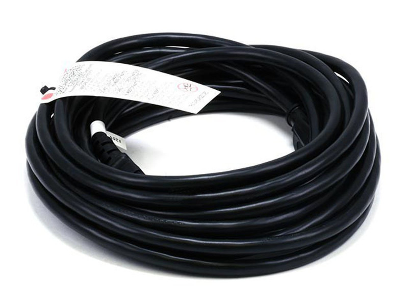 Monoprice 105288 7.6m NEMA 5-15P C13 coupler Black power cable
