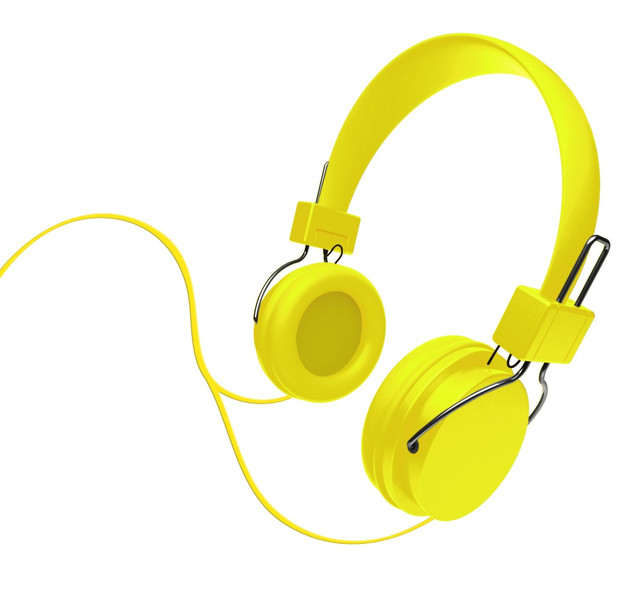 iHip IP-DJZ16-NY Supraaural Head-band Yellow headphone