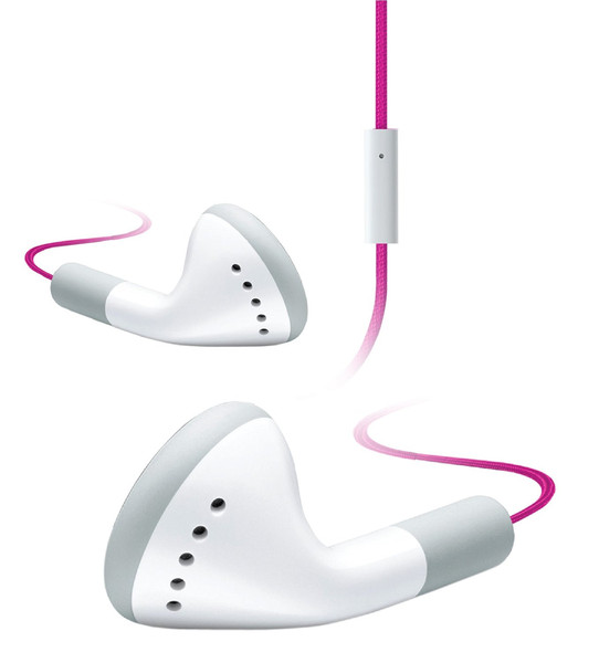 iHip IP-IV-R Binaural In-ear Red,White mobile headset