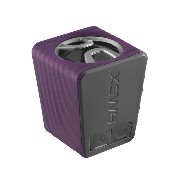 HMDX Burst Portabl Spkr Purple Mono portable speaker Rectangle Purple