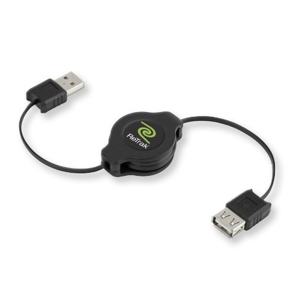 ReTrak ETCABLERU2X 1м USB A USB A Черный кабель USB