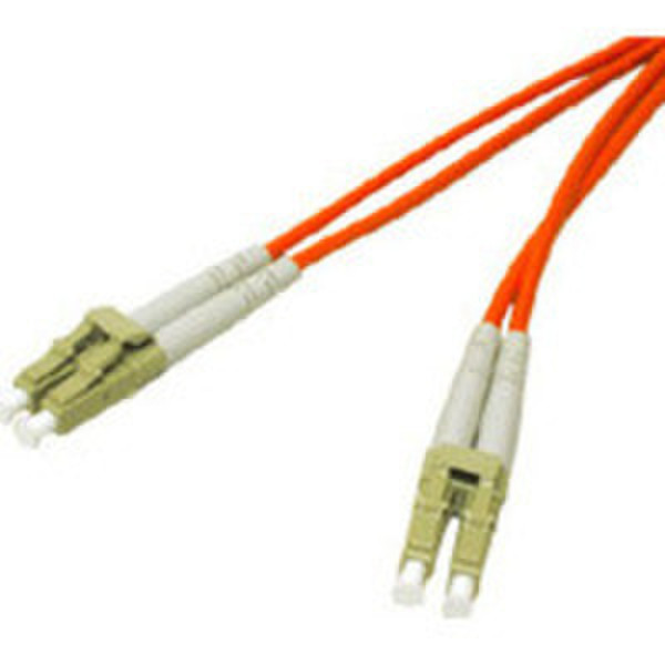 C2G 12m LC/LC Duplex 50/125 Multimode Fiber Patch Cable 12m Orange Glasfaserkabel
