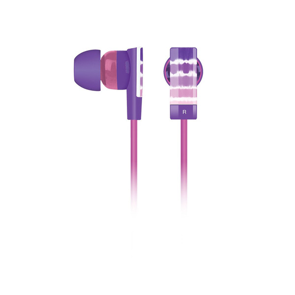 Merkury Innovations MI-EBM188 Intraaural In-ear Purple headphone