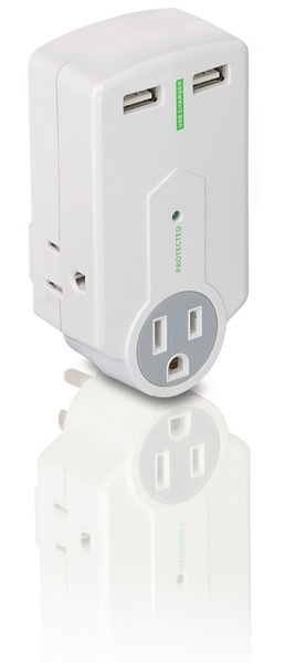 Philips SPP1028A/17 3AC outlet(s) White surge protector