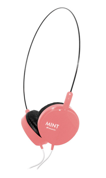 Ematic Mint Ultra-Light Supraaural Head-band Pink