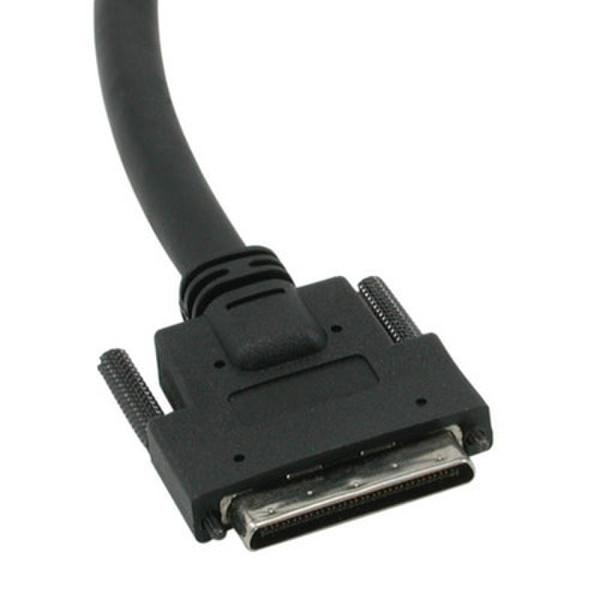 C2G 1.5ft LVD/SE VHDCI .8mm 68M/M Cable Schwarz SCSI-Kabel