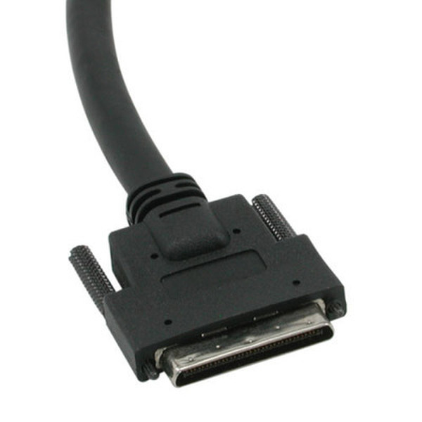C2G 3ft LVD/SE VHDCI .8mm 68M/M Cable 0.91m Black SCSI cable