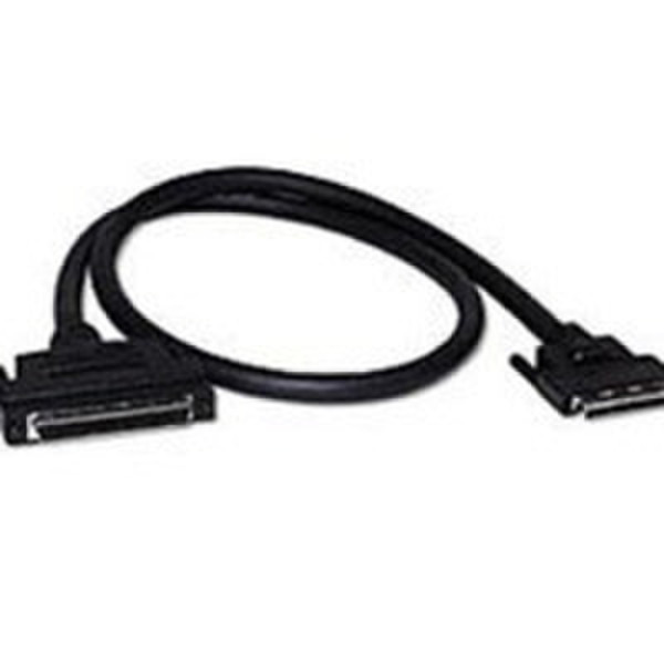 C2G 3ft LVD/SE VHDCI .8mm 68M to SCSI-3 MD68M (TS) Cable 0.91м Черный SCSI кабель