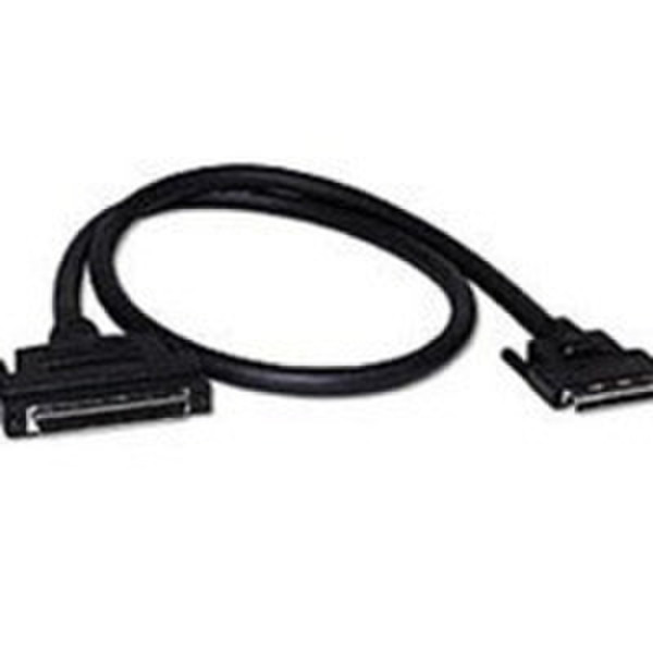 C2G 6ft LVD/SE VHDCI .8mm 68M to SCSI-3 MD68M (TS) Cable 1.82m Schwarz SCSI-Kabel