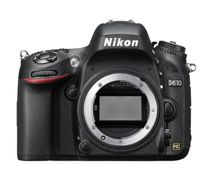 Nikon D610 24.3MP CMOS 6016 x 4016pixels Black
