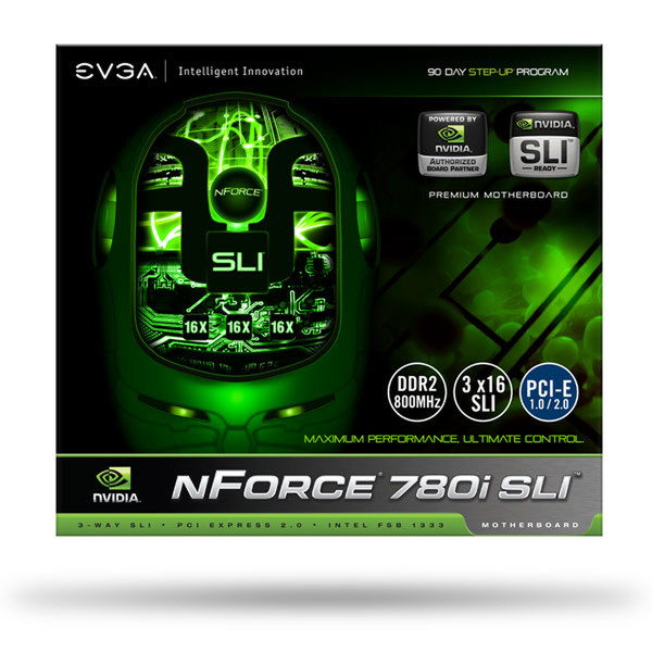 EVGA nForce 780i SLI Socket T (LGA 775) ATX материнская плата