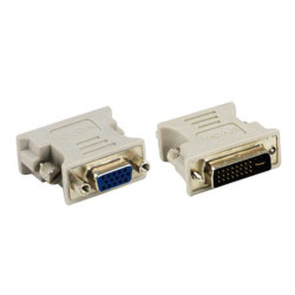 EVGA DVI to VGA (DB-15) Adapter VGA DVI Белый кабельный разъем/переходник