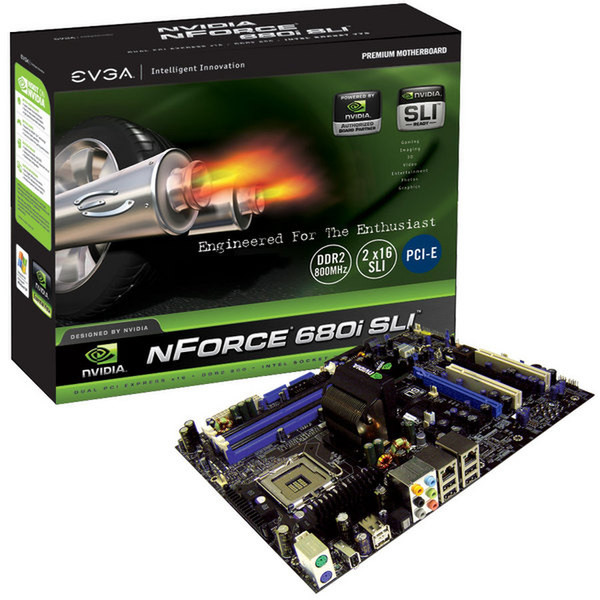 EVGA nForce 680i SLI Socket T (LGA 775) ATX motherboard