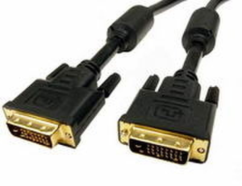Cables Unlimited DVI D M/M 10 Ft 3.05м DVI-D DVI-D Черный DVI кабель
