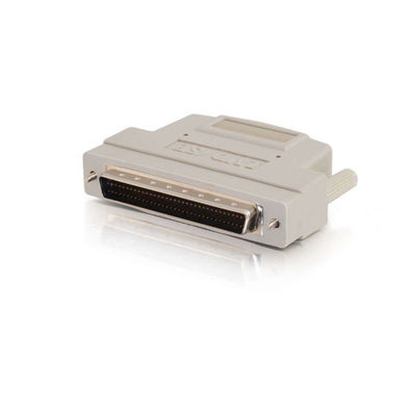 C2G External SCSI Ultra160 MD68MLVD/SE Terminator Grey SCSI cable