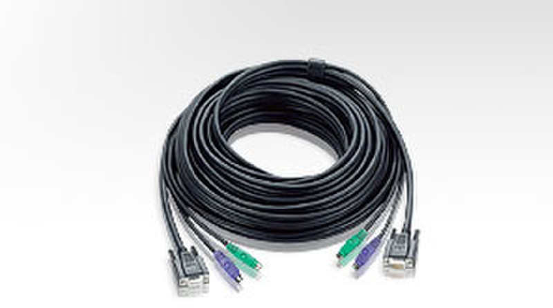 Aten KVM 5m cable 10m Black KVM cable