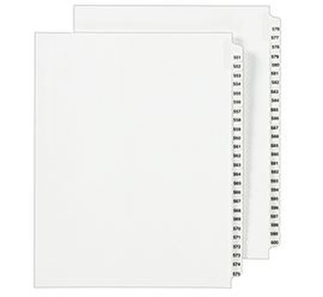 Avery 01351 White 50pc(s) divider