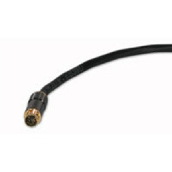 C2G 100ft Plenum-Rated S-Video Cable 30.5м S-Video (4-pin) Черный S-video кабель