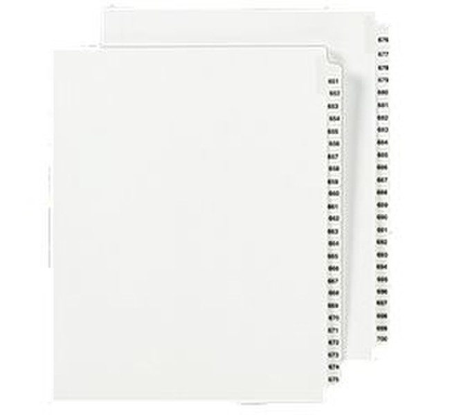 Avery 01353 White 50pc(s) divider