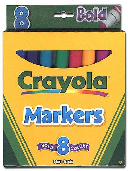 Crayola 58-7732 Тонкий наконечник 8шт маркер