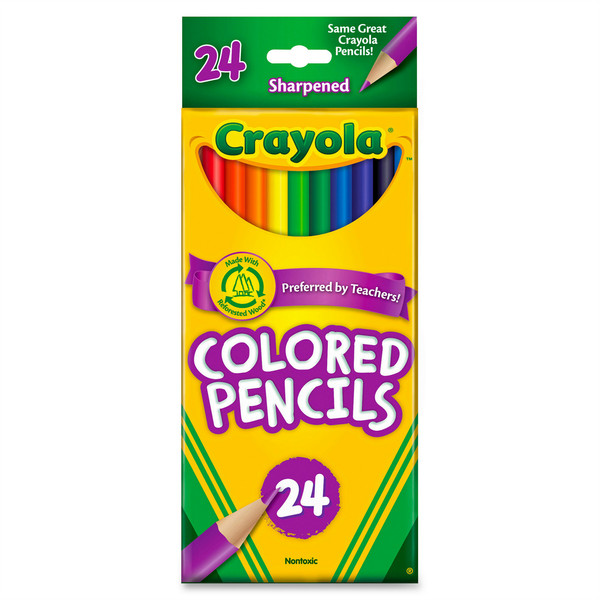 Crayola 68-4024 24шт цветной карандаш