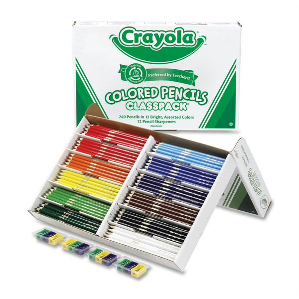 Crayola 68-8024 240шт цветной карандаш