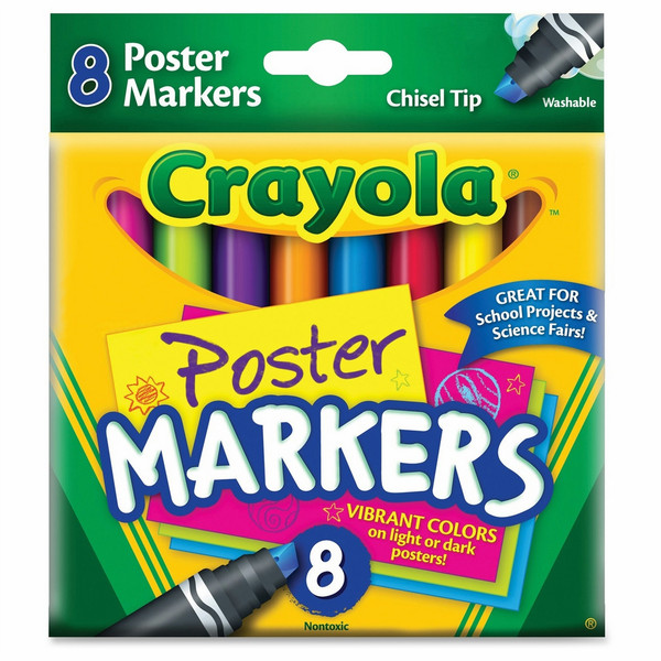 Crayola 58-8173 Meißel Multi 8Stück(e) Marker