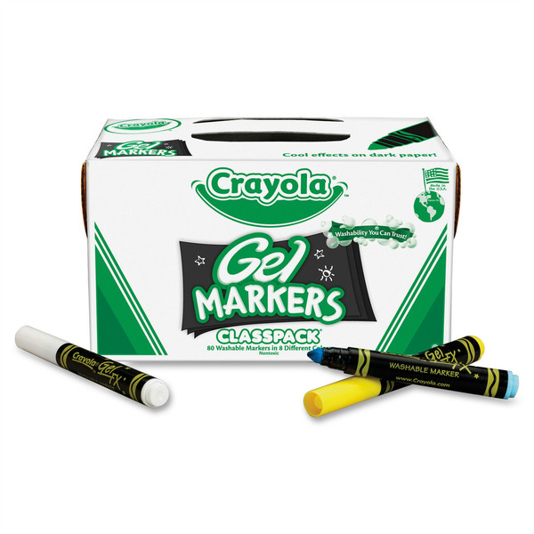 Crayola 58-8212 Тонкий наконечник Мульти 80шт маркер