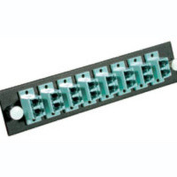 C2G Q-Series™ 12-Strand, LC Duplex, PB Insert, MM, LC Adapter Panel Blau Kabelschnittstellen-/adapter