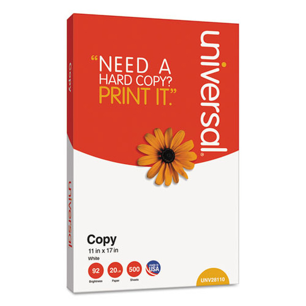 Universal Copy Paper Tabloid (279×432 mm) Белый бумага для печати