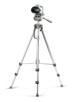 Targus TG-6660TR Digitale Film/Kameras Silber Stativ