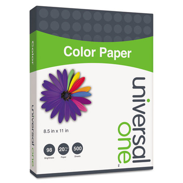 Universal Colored Paper Letter (215.9×279.4 mm) Зеленый бумага для печати